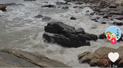 抖音小马带你去赶海,浪漫就是:说不定今天捉到啥 小马在抖音的蓝色童话故事