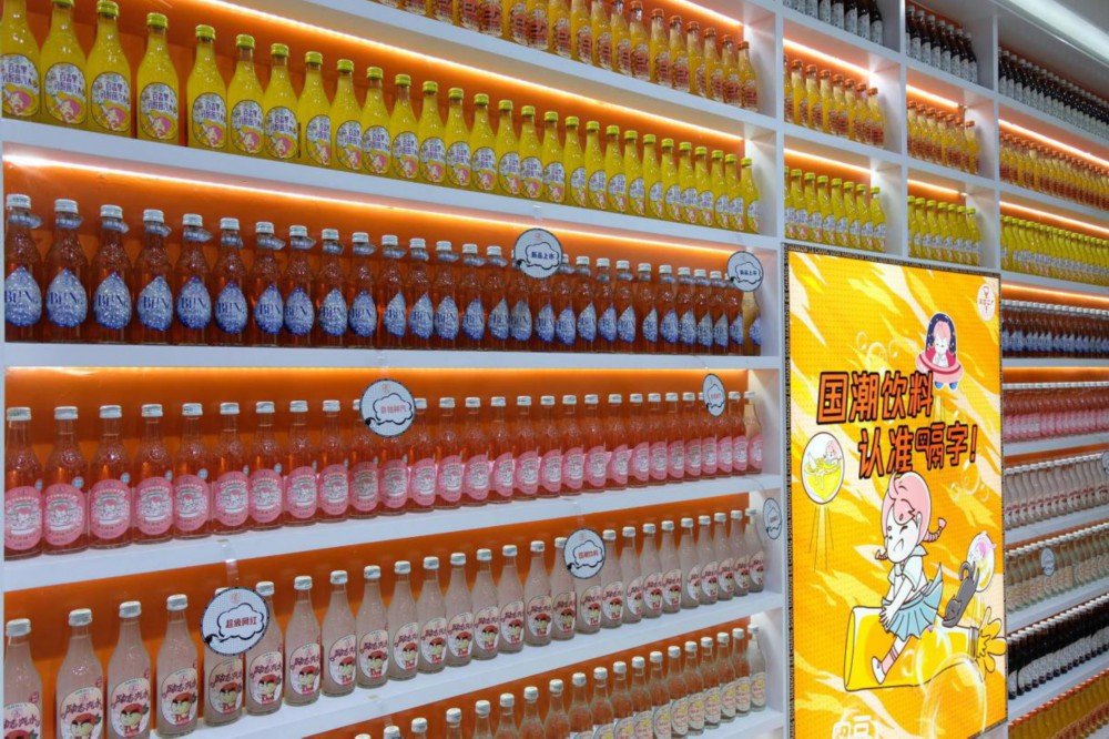 人气单品盐渍凤梨soda的果汁含量甚