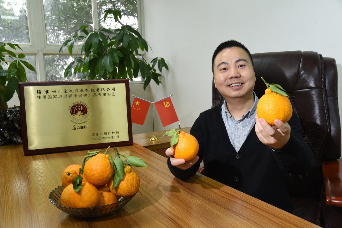 整装待发的水果直发物流干线