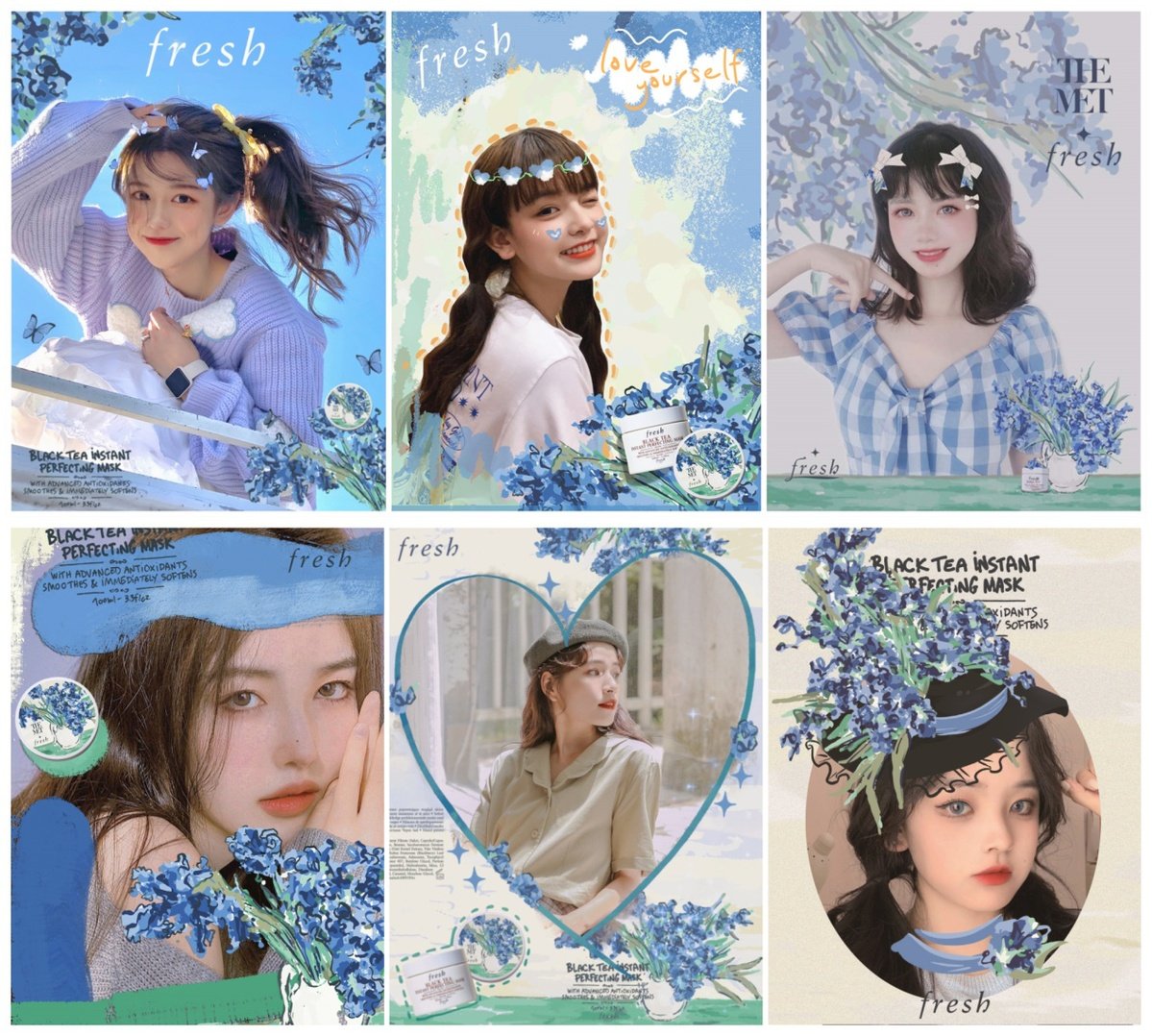 此次美图创意平台和fresh品牌再度